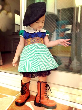 R☆J☆Lさん（キッズ・80cm）の春コーディネート