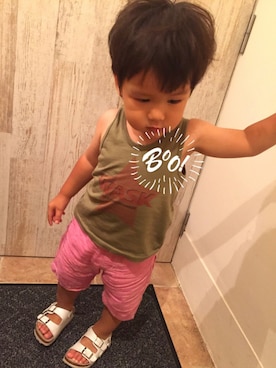 Kai☆☆さん（キッズ・90cm）の夏コーディネート