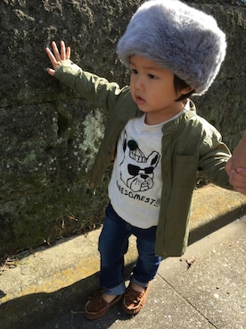 Kai☆☆さん（キッズ・90cm）の秋コーディネート