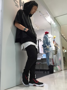 「L.H.P（エルエイチピー）のアイテム」を使った、Junya Kasugaさん（メンズ・170cm）の夏コーディネート