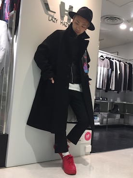 「L.H.P（エルエイチピー）のアイテム」を使った、Junya Kasugaさん（メンズ・170cm）の秋コーディネート