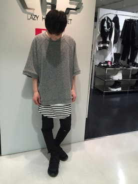 Junya Kasugaさん(メンズ・170cm)の春コーディネート