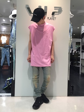 Junya Kasugaさん(メンズ・170cm)の夏コーディネート