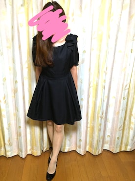 「黒ヒール」｜ゆうなさん（レディース・156cm）の夏コーディネート