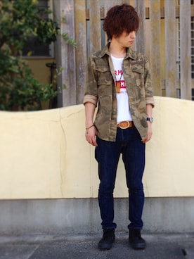 hiroさん（メンズ・165cm）の秋コーディネート