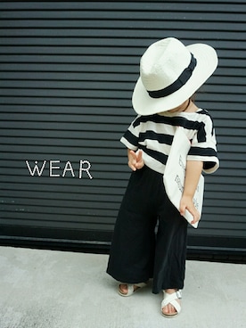  Rey さん（キッズ・80cm）の夏コーディネート