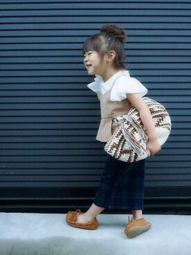 Rey さん(キッズ・90cm)の秋コーディネート