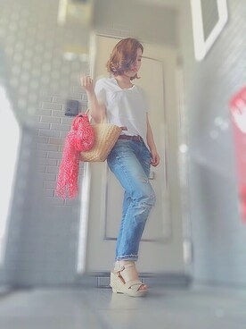 Ri☺︎さん(レディース・155cm)の春コーディネート