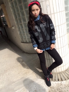 b̼̫a̼̫n̼̫💃さんのコーディネート