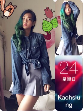 b̼̫a̼̫n̼̫💃さんのコーディネート