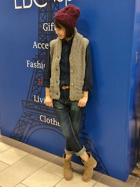 ヒロセさん（レディース・163cm）の秋コーディネート