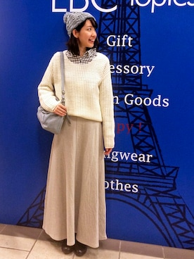 ヒロセさん（レディース・163cm）の冬コーディネート