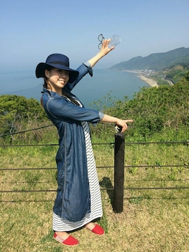 「NOMBRE IMPAIR（ノンブルアンペール）のアイテム（ワンピース/ドレス）」を使った、YUMIさん（レディース・168cm）の春コーディネート