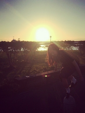 「Curly Collection（カーリーコレクション）のアイテム」を使った、YUMIさん（レディース・168cm）の秋コーディネート