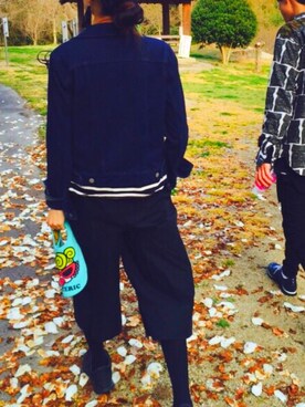 「HARE（ハレ）のアイテム（ピアス（両耳用））」を使った、Y.Yさん（レディース・164cm）の春コーディネート