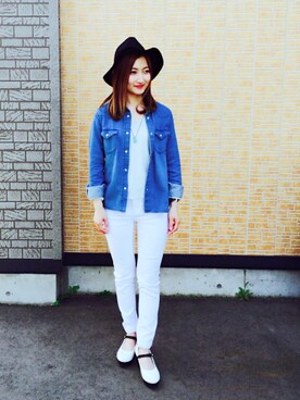 Shionさん（レディース・158cm）の春コーディネート