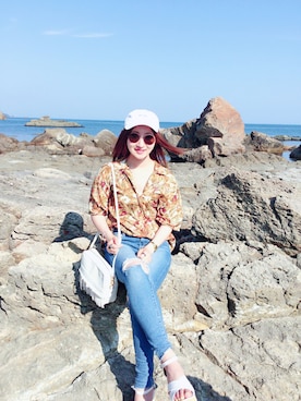 Shionさん（レディース・158cm）の夏コーディネート