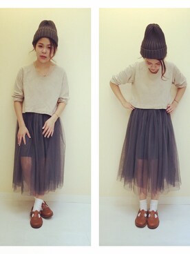 rie wtnbさんのコーディネート