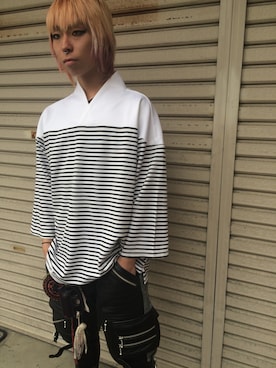 「SASQUATCHfabrix.（サスクワァッチファブリックス）のアイテム」を使った、DoctorFeelgoodさん（メンズ・165cm・20代）の春コーディネート