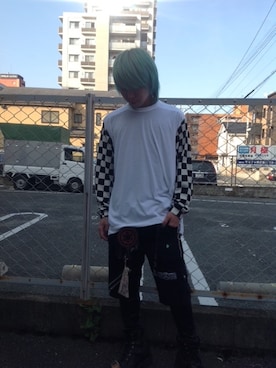「SASQUATCHfabrix.（サスクワァッチファブリックス）のアイテム」を使った、DoctorFeelgoodさん（メンズ・165cm）の春コーディネート