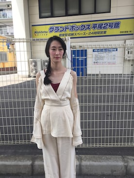 「Finders Keepers（フィンダーズキーパーズ）のアイテム」を使った、DoctorFeelgoodさん（レディース・163cm）の春コーディネート