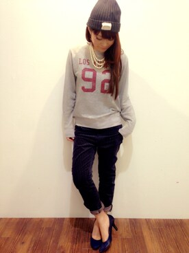 高橋美樹さんのコーディネート