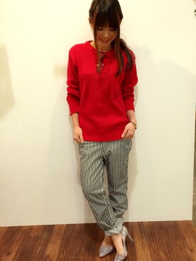 高橋美樹さんのコーディネート