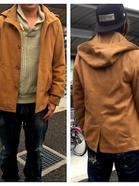 「halloween」｜「アイテム（ジャケット/アウター）」を使った、N.Tさん（メンズ・173cm）の秋コーディネート