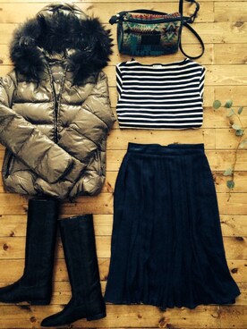 atelier bloomさん（レディース・152cm）の冬コーディネート