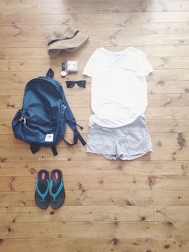 「アイテム（腕時計）」を使った、atelier bloomさん（レディース・152cm）の夏コーディネート