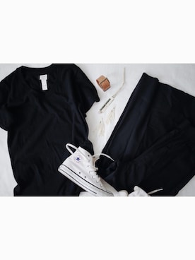 「アイテム（バングル/リストバンド）」を使った、atelier bloomさん（レディース・152cm）の夏コーディネート