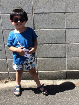 ★_rin_★さん(キッズ・100cm)の夏コーディネート