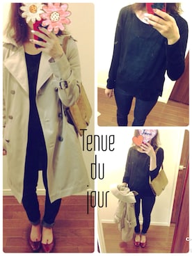 「透け素材」｜「アイテム（ジャケット/アウター）」を使った、rikaさん（レディース・153cm）の春コーディネート