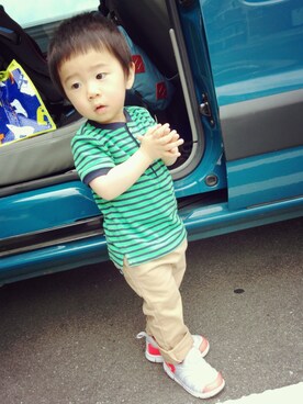 yuyuさん（キッズ・80cm）の春コーディネート