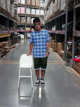 「Subcrew（サブクルー）のアイテム」を使った、vaness祺_Burrowerさん（メンズ・175cm）の春コーディネート