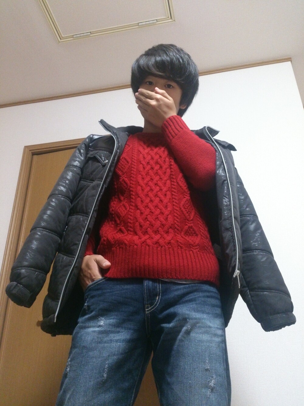 「GU、UNIQLO、COMME des GARÇONS」｜「AIRWALKのAIRwalk（ダウンジャケット/コート、その他）」を使った、KAWASYOさん（メンズ・166cm）の秋コーディネートの1枚目の写真