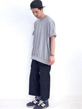 「シティーボーイ」｜Shinya Tokunagaさん（メンズ・172cm）の春コーディネート