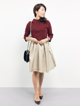 RINAさん(レディース・160cm)の秋コーディネート