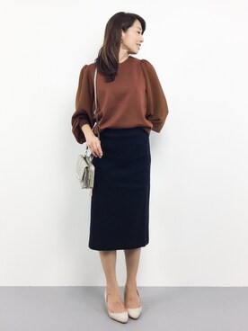 RINAさん（レディース・160cm）の秋コーディネート