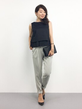 RINAさん（レディース・160cm）の秋コーディネート