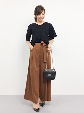 RINAさん（レディース・160cm）の秋コーディネート