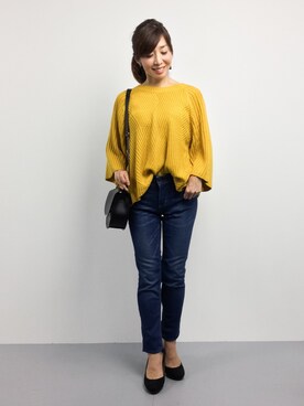 RINAさん（レディース・160cm）の秋コーディネート