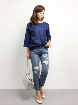 RINAさん(レディース・160cm)の秋コーディネート