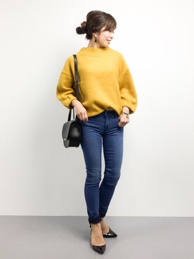 RINAさん（レディース・160cm）の秋コーディネート