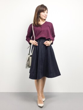 RINAさん(レディース・160cm)の秋コーディネート