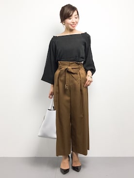 RINAさん(レディース・160cm)の秋コーディネート