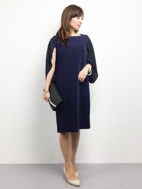 「spice edition（スパイスエディション）のアイテム」を使った、RINAさん（レディース・160cm）の秋コーディネート