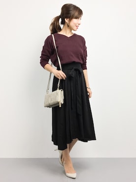 RINAさん（レディース・160cm）の秋コーディネート