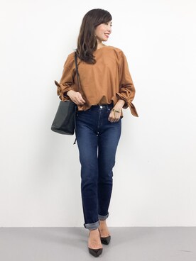 RINAさん(レディース・160cm)の秋コーディネート