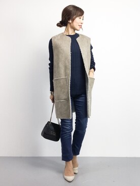 RINAさん（レディース・160cm）の秋コーディネート